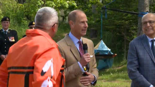 Prince Edward gets warm welcome in P.E.I.