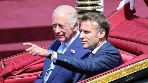 Macron says France and Britain will ‘save Europe’ as he starts a state visit to the U.K.