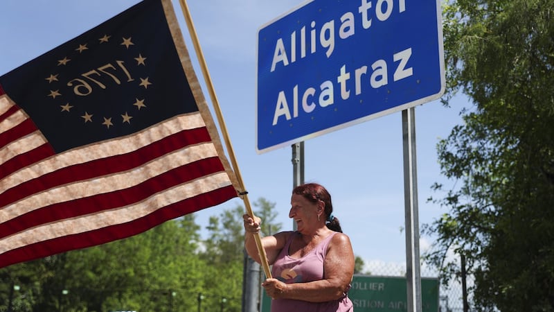 Deportation flights from Florida’s ‘Alligator Alcatraz’ detention center have begun, DeSantis says