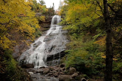Beaulach Ban Falls  in Cape Breton, N.S., is pictured. (CTV/Darryl Reeves)