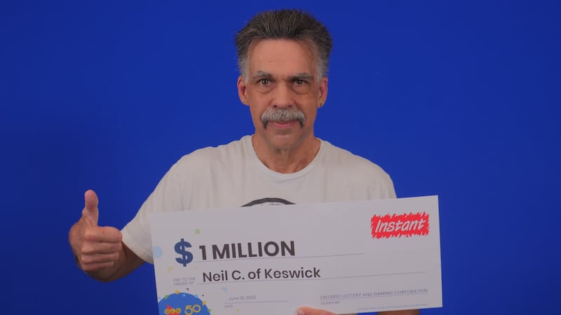 Keswick man wins $1 million jackpot, marking 3rd lottery win
