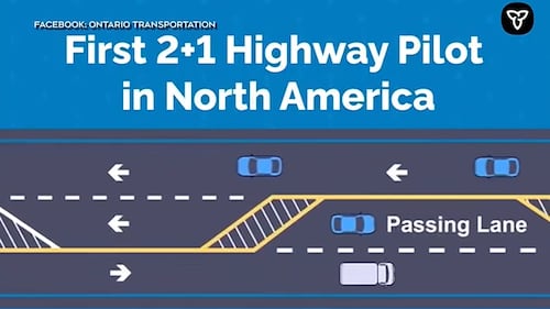 Northern Ontario leaders push for safer 2+1 highways