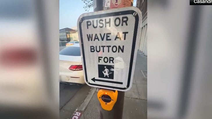 Crosswalks in Seattle hacked to sound like tech billionaires
