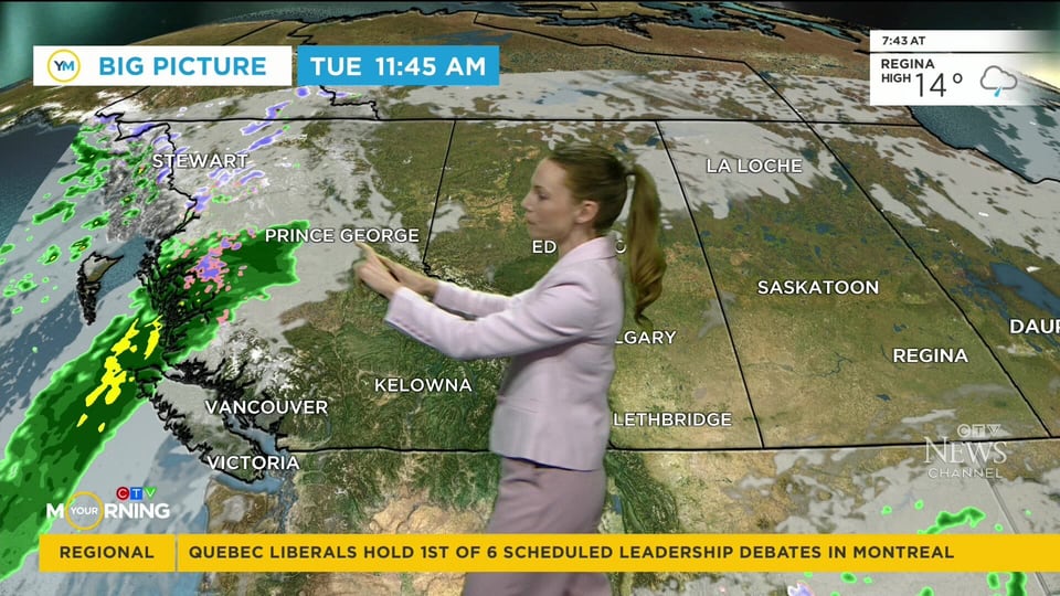 Canada weather forecast for this week