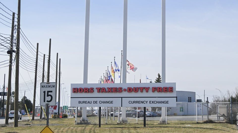 Decline in Canadians travelling to the U.S. impacting Duty Free stores