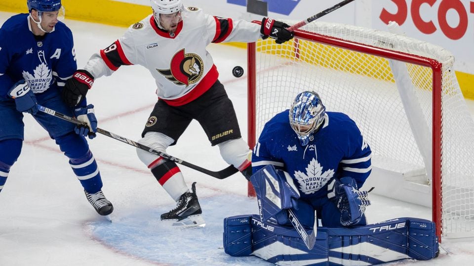 Toronto Maples Leafs dominate Ottawa Senators in Game 1