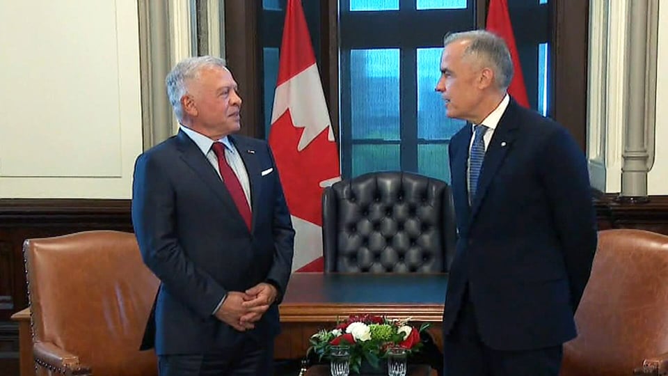 PM Carney welcomes King of Jordan to strengthen bilateral relations