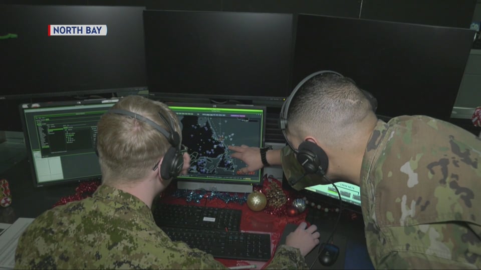Canadian military gear up to track Santa