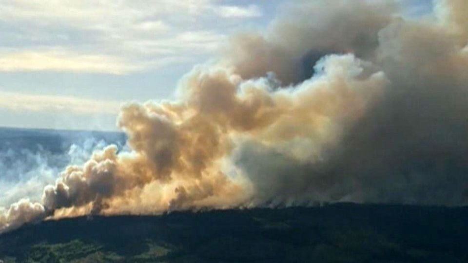 Three of 40 Alberta wildfires threatening public safety