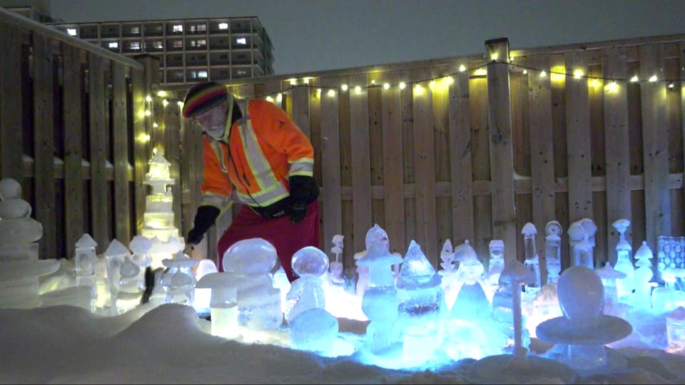 Building a backyard winter wonderland