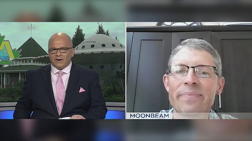 Moonbeam mayor takes a seat in the Mayor's Chair