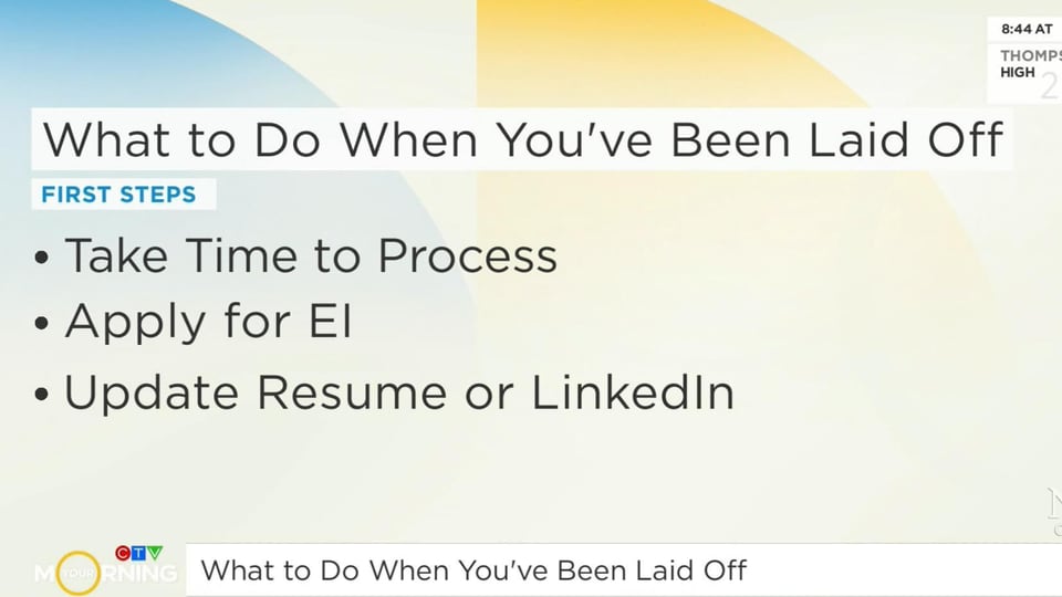 Next steps to take after being laid off