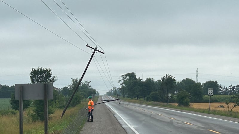 Extensive damage, closed Highway following Thursday storm